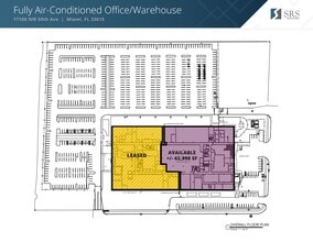 17100 NW 59th Ave, Hialeah, FL for lease Floor Plan- Image 1 of 1
