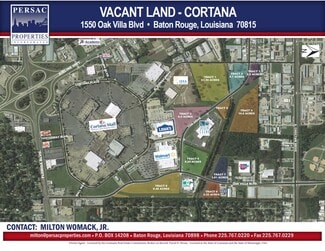 More details for 9401 Cortana Pl, Baton Rouge, LA - Land for Sale