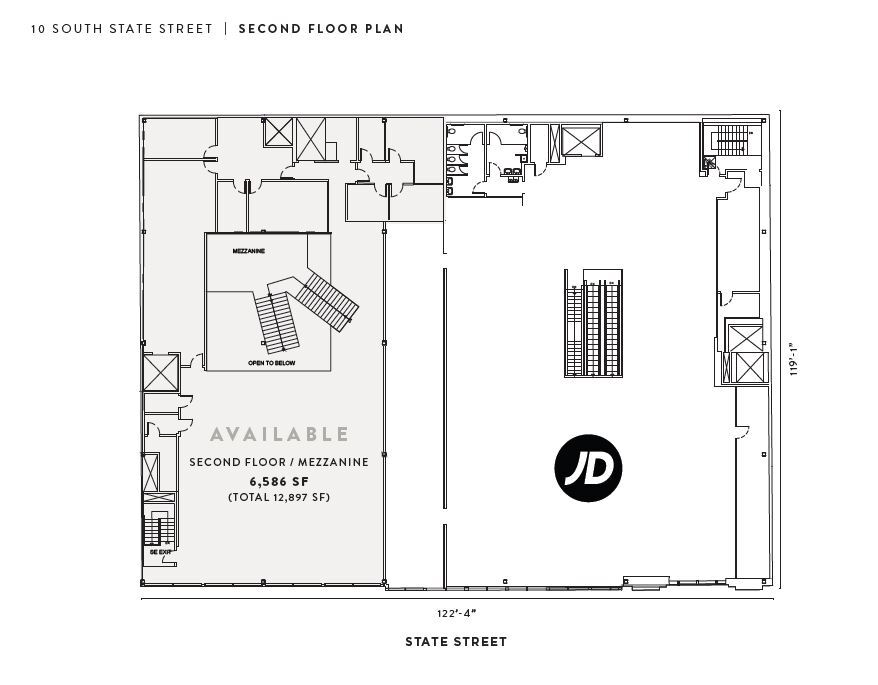 10 S State St, Chicago, IL for lease Floor Plan- Image 1 of 1