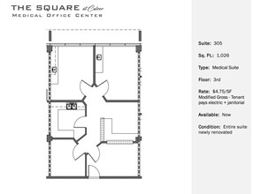 14150 Culver Dr, Irvine, CA à louer Plan d  tage- Image 1 de 1