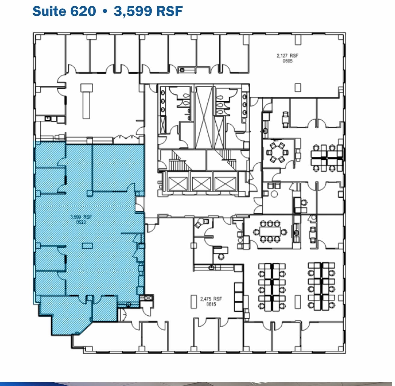 4600 East West Hwy, Bethesda, MD à louer Plan d’étage- Image 1 de 7