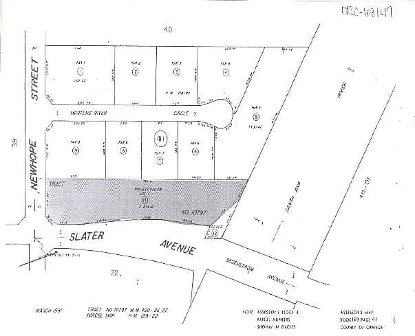 11577 Slater Ave, Fountain Valley, CA à louer - Plan cadastral - Image 2 de 3