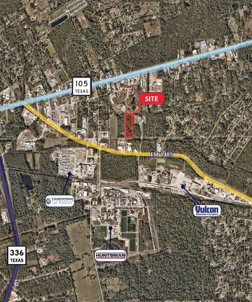 3901 FM 1485 Rd, Conroe, TX à vendre - Aérien - Image 2 de 2