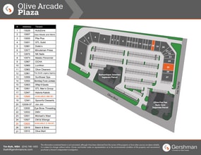 12915-13029 Olive Blvd, Creve Coeur, MO for lease Site Plan- Image 1 of 1