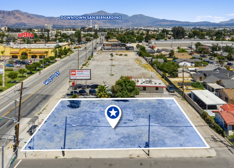 1169 W 2nd St, San Bernardino, CA à vendre - Aérien - Image 1 de 3