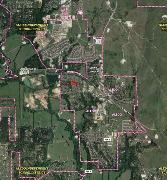 145 Feed Lot Road, Aledo, TX à vendre - Aérien - Image 3 de 10