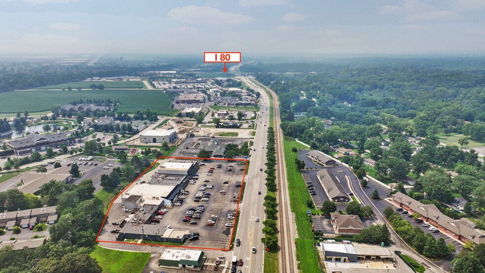 340-358 W Maple St, New Lenox, IL à vendre - Aérien - Image 2 de 14