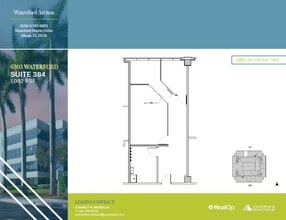 6303 Blue Lagoon Dr, Miami, FL for lease Floor Plan- Image 1 of 1