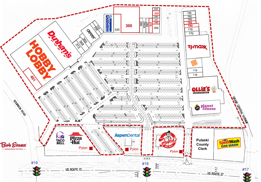 2835 S Highway 27, Somerset, KY à louer - Plan de site - Image 2 de 5