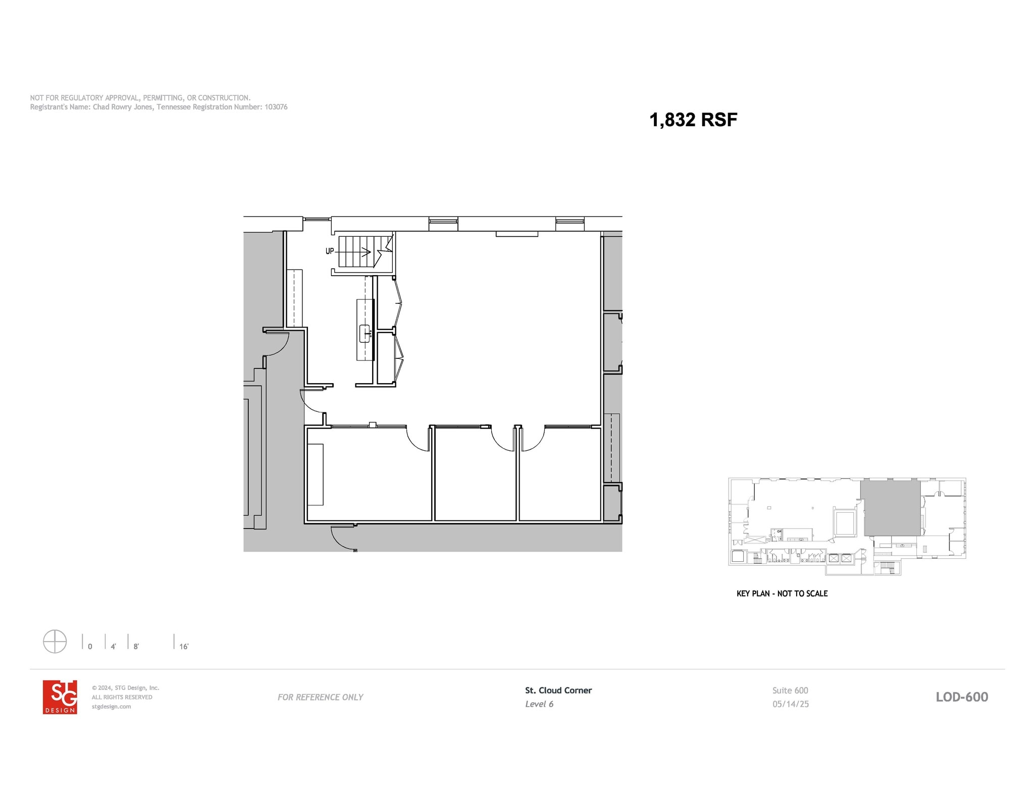 500 Church St, Nashville, TN for lease Floor Plan- Image 1 of 4