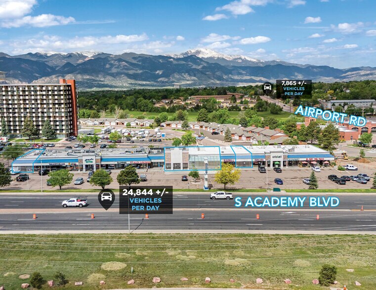 522-586 S Academy Blvd, Colorado Springs, CO for lease - Building Photo - Image 1 of 9