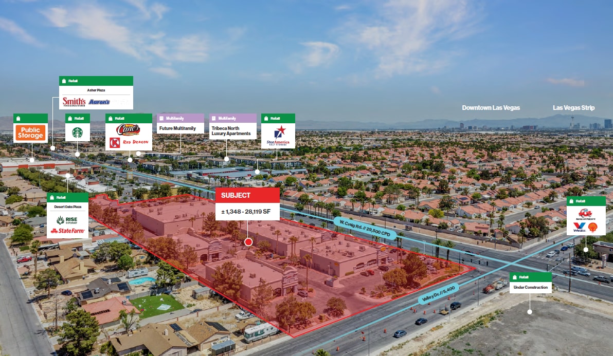 4116-4280 W Craig Rd, North Las Vegas, NV for lease Primary Photo- Image 1 of 7