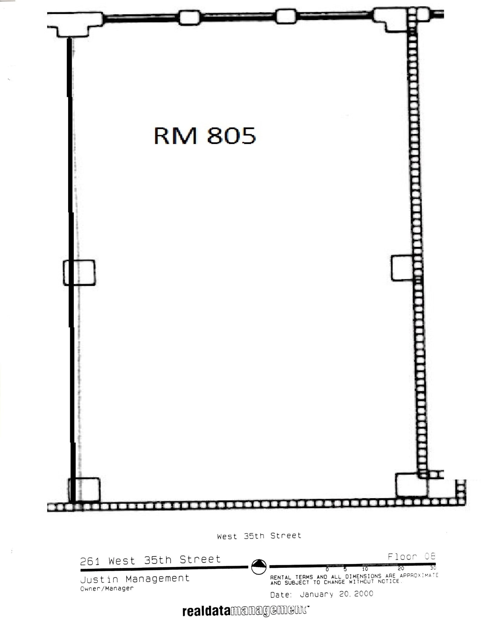 261 W 35th St, New York, NY for lease Interior Photo- Image 1 of 1