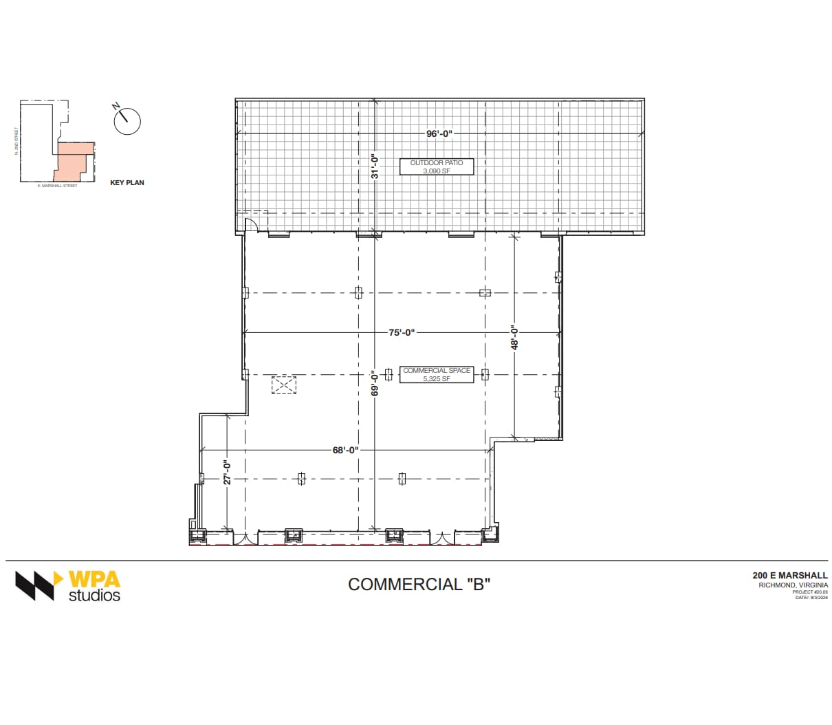 200 E Marshall St, Richmond, VA à louer Plan d’étage- Image 1 de 1