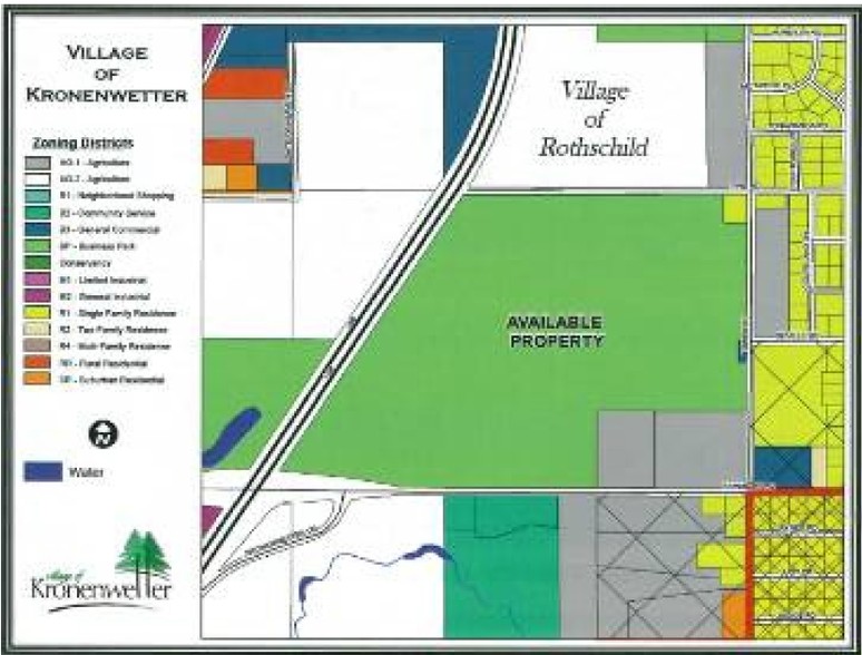 1500 Kowalski Rd, Kronenwetter, WI à vendre - Plan cadastral - Image 2 de 2