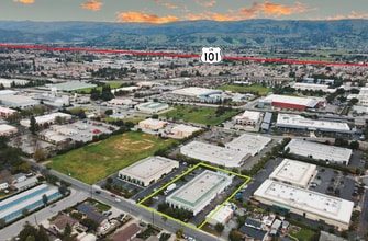 16260 Church St, Morgan Hill, CA - Aerial  map view