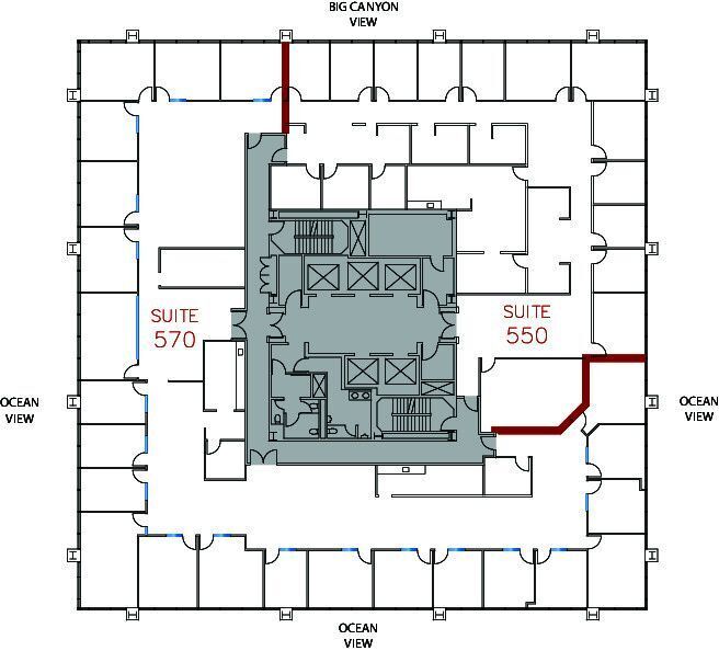 620 Newport Center Dr, Newport Beach, CA for lease Floor Plan- Image 1 of 1