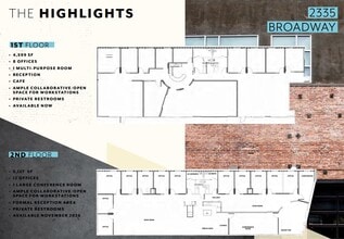 2335-2345 Broadway, Oakland, CA à louer Plan d’étage- Image 1 de 7