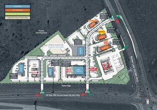 US Highway 290 & Parmer Ln, Manor, TX for lease Site Plan- Image 2 of 2