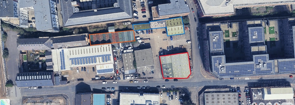 The Litehouse Business Centre, Crocus St, Nottingham for lease - Aerial - Image 2 of 14