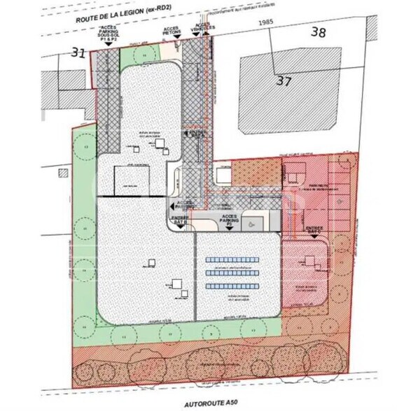 2005 Route De La Légion, Aubagne à vendre - Plan de site - Image 2 de 4