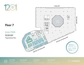 1201 New York Ave NW, Washington, DC for lease Floor Plan- Image 1 of 1