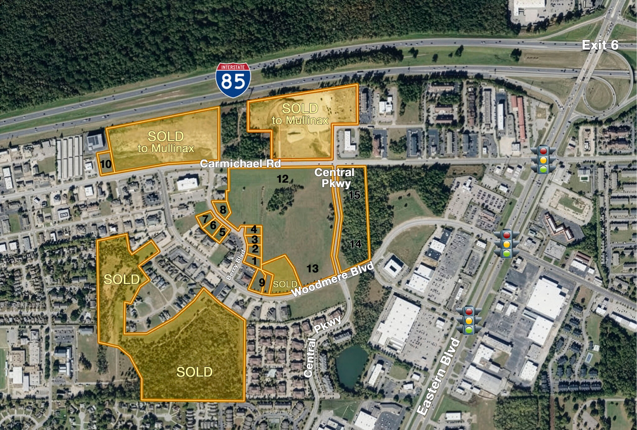 Carmichael Rd/ Woodmere Blvd/ Central Parkway, Montgomery, AL for sale Primary Photo- Image 1 of 4