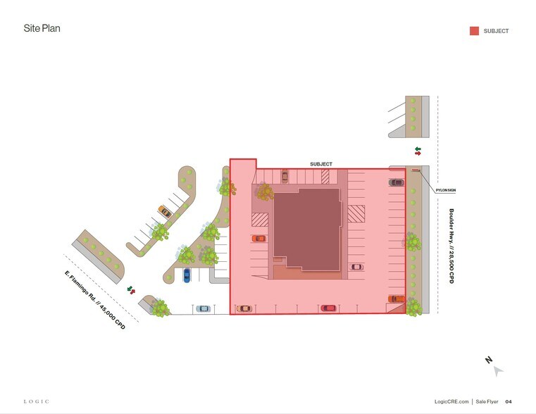 4860 Boulder Hwy, Las Vegas, NV à vendre - Plan de site - Image 2 de 3