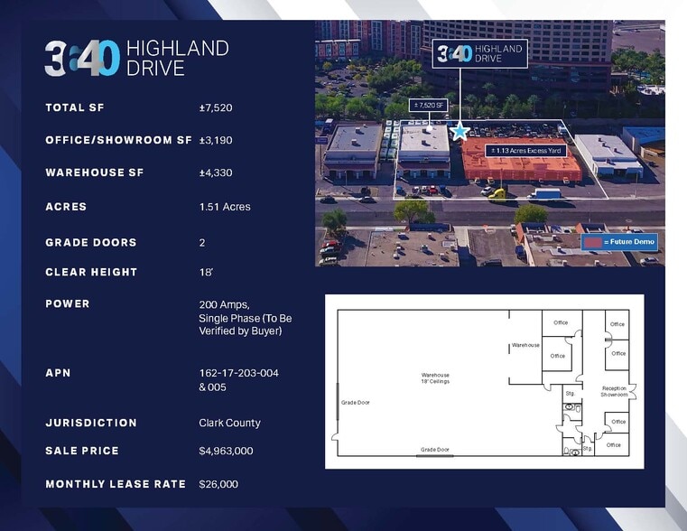 3640 S Highland Dr, Las Vegas, NV for lease - Other - Image 2 of 7