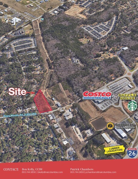Piney Woods Rd, Columbia, SC for sale - Building Photo - Image 1 of 1