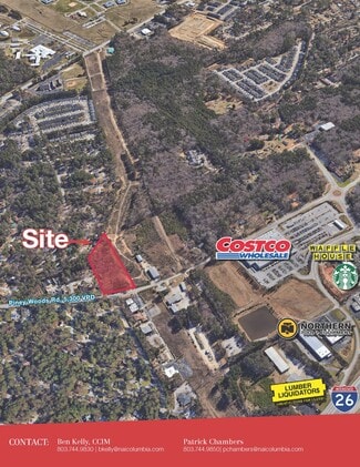 Plus de détails pour Piney Woods Rd, Columbia, SC - Terrain à vendre