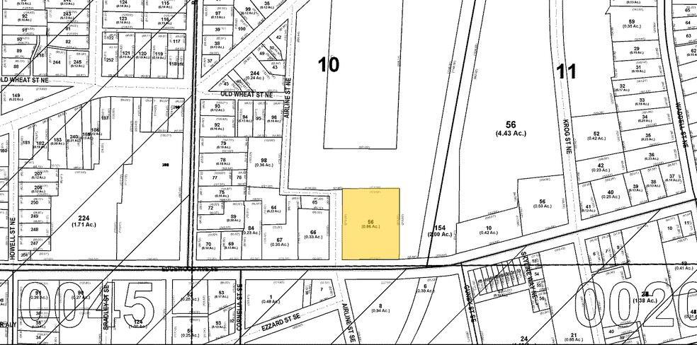 660 Edgewood Ave SE, Atlanta, GA à louer - Plan cadastral - Image 2 de 2