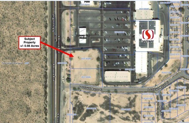 1409 N Arizona Blvd, Coolidge, AZ à vendre - Aérien - Image 2 de 2