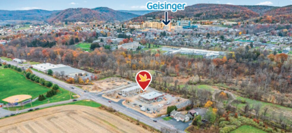 1437 Montour blvd, Danville, PA à vendre - Photo du bâtiment - Image 2 de 2