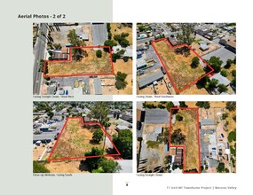 Approved Eleven (11) Unit Multifamily Townhome Pro, Moreno Valley, CA - aerial  map view