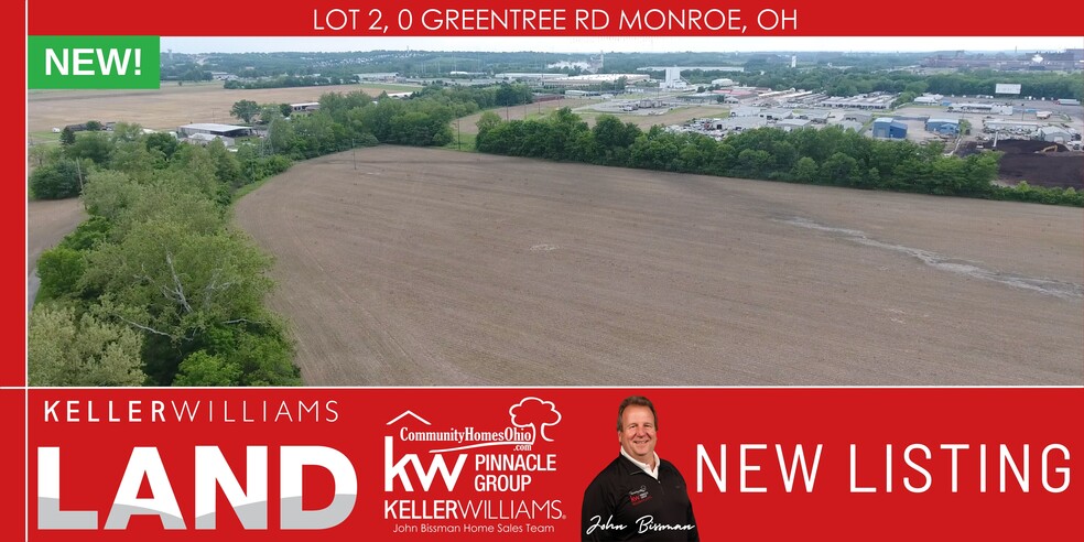 Lot 2 Greentree Road, Monroe, OH à vendre - Aérien - Image 2 de 2