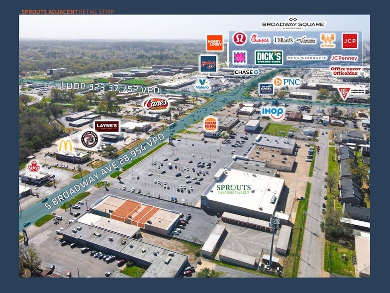 4007 S Broadway Ave, Tyler, TX for lease - Building Photo - Image 2 of 5