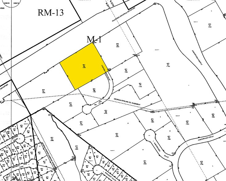 5150 Peachtree Industrial Blvd, Peachtree Corners, GA à louer - Plan cadastral - Image 2 de 12