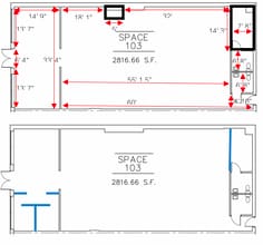 441-445 NW Old Highway 8, New Brighton, MN for lease Floor Plan- Image 2 of 13
