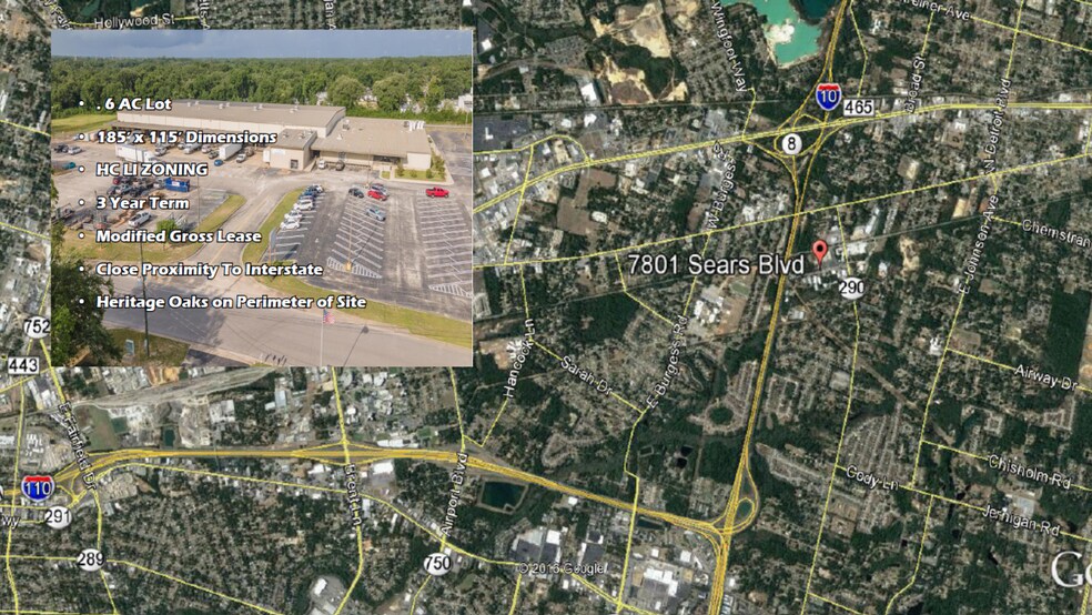 7801 Sears Blvd, Pensacola, FL à louer - Photo du bâtiment - Image 3 de 10