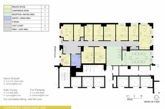 551 Fifth Ave, New York, NY à louer Plan d’étage- Image 1 de 1