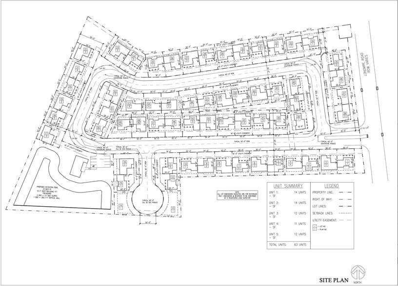 6887 Longmire Rd, Conroe, TX à vendre - Plan de site - Image 3 de 7