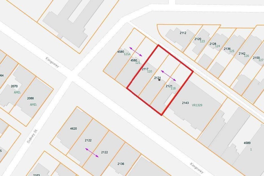 2117-2121 KINGSWAY WAY portefeuille de 2 propriétés à vendre sur LoopNet.ca - Photo du bâtiment - Image 2 de 2