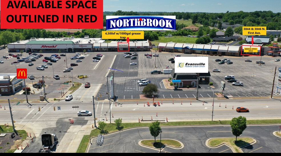 3710-3748 N 1st Ave, Evansville, IN for lease - Building Photo - Image 1 of 4