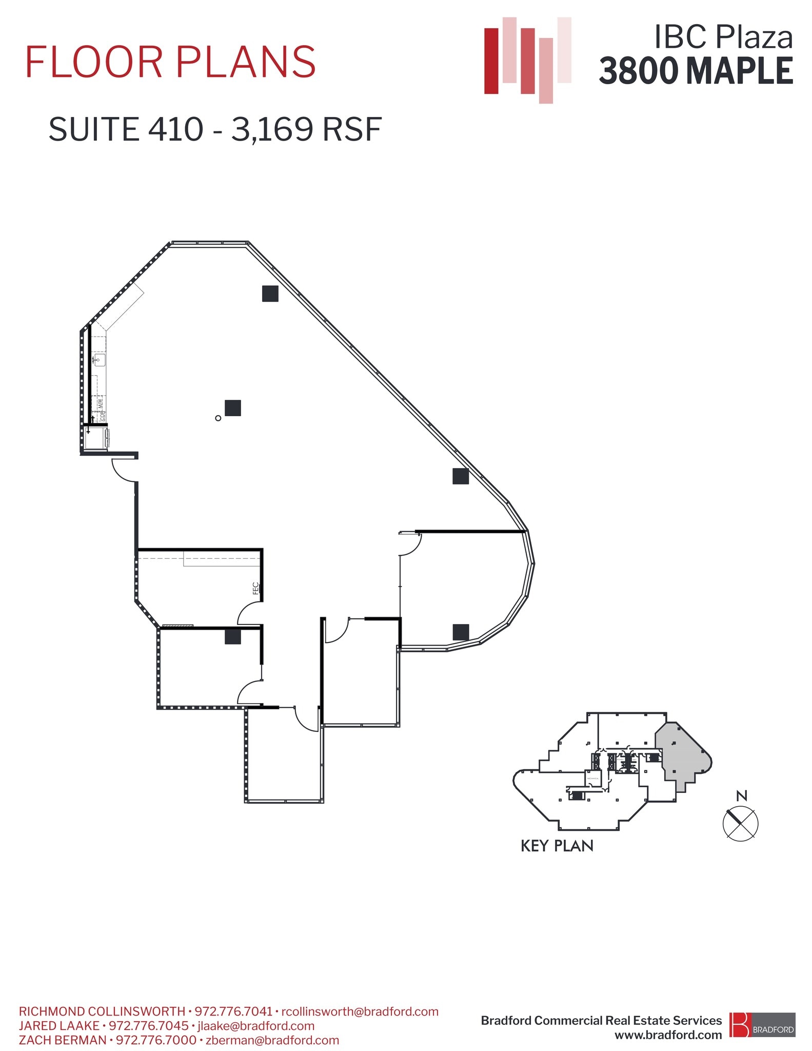 3800 Maple Ave, Dallas, TX à louer Plan de site- Image 1 de 1