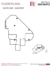 3800 Maple Ave, Dallas, TX à louer Plan de site- Image 1 de 1