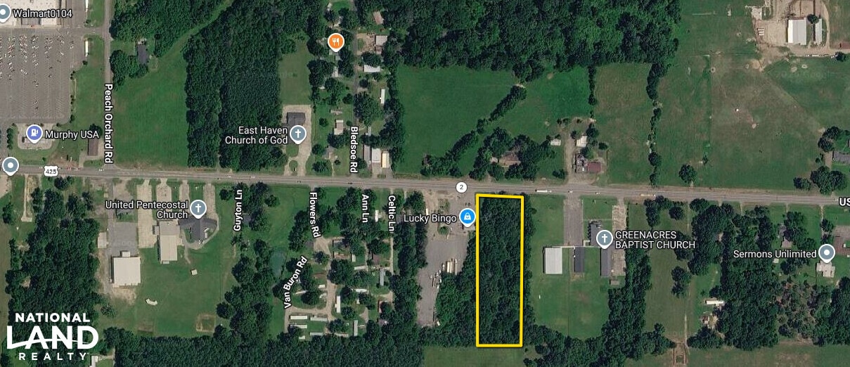0 Lot 028 Block DC 425 hwy, Bastrop, LA à vendre Aérien- Image 1 de 8
