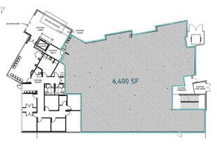 222 W Cypress St, San Antonio, TX à louer Plan d  tage- Image 1 de 1