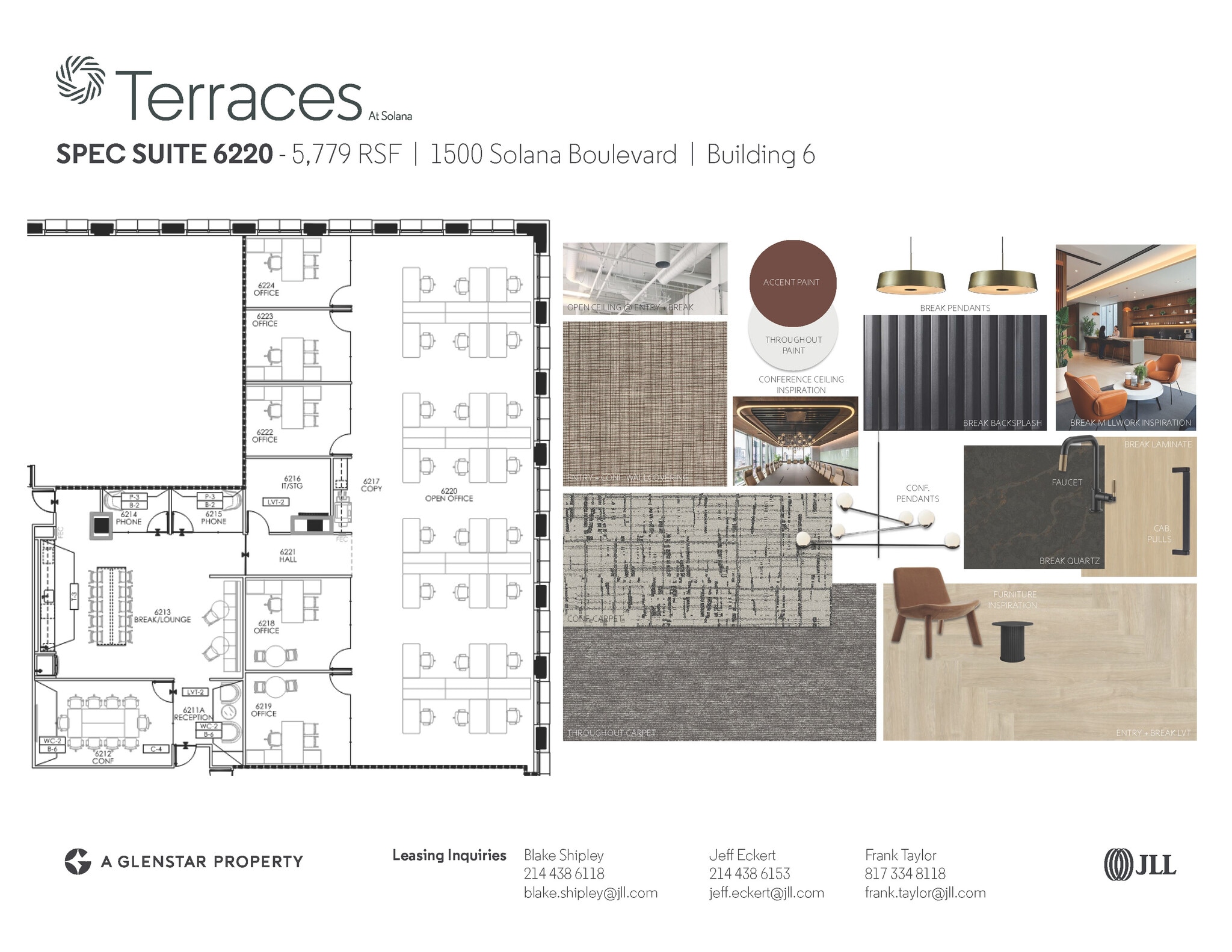 1500 Solana Blvd, Westlake, TX for lease Floor Plan- Image 1 of 2