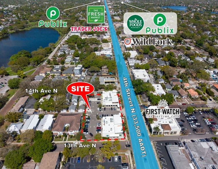 1300 4th St N, Saint Petersburg, FL à vendre - Aérien - Image 3 de 5